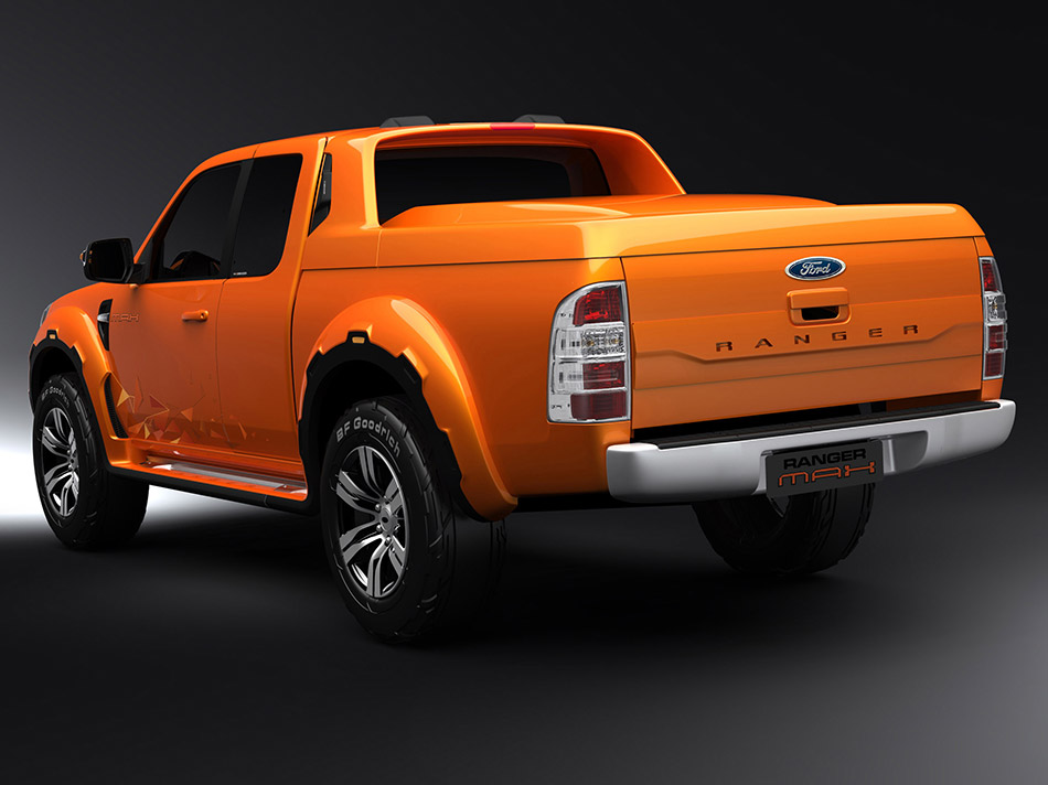 2008 Ford Ranger Max Concept Rear Angle
