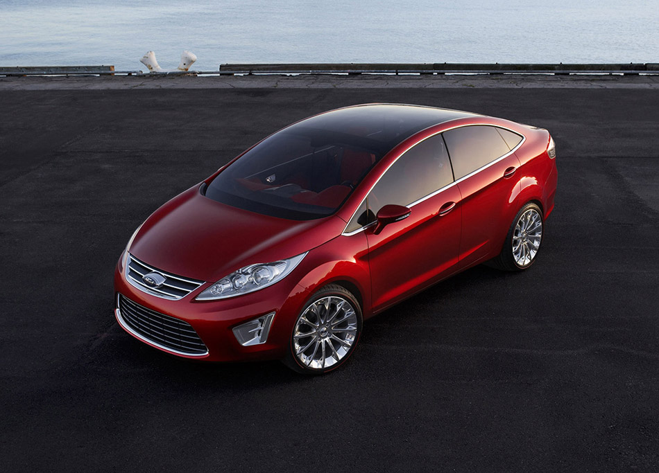 2008 Ford Verve Sedan Concept Front Angle