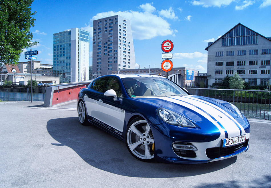 2015 Gemballa Porsche Panamera GTP720 Front Angle