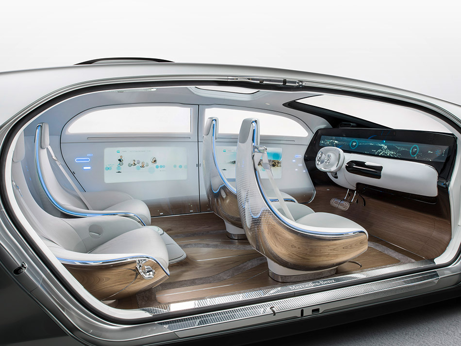 2015 Mercedes-Benz F015 Luxury in Motion Concept Interior