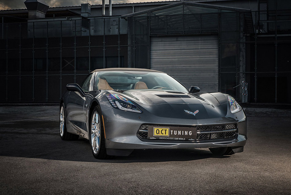 2015 O.CT Tuning Chevrolet Corvette Stingray C7 Front Angle