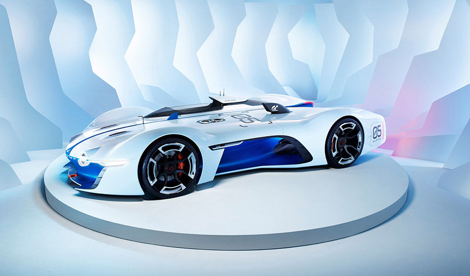 2015 Renault Alpine Vision Gran Turismo Concept Front Angle