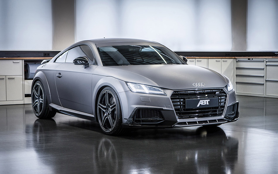 2015 ABT Audi TT Gunmetal Bullet Front Angle