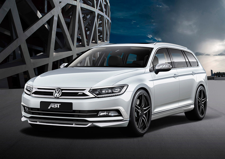 2015 ABT Volkswagen Passat B8 Front Angle