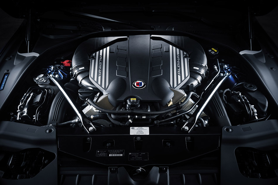 2016 Alpina BMW B6 xDrive Gran Coupe Engine