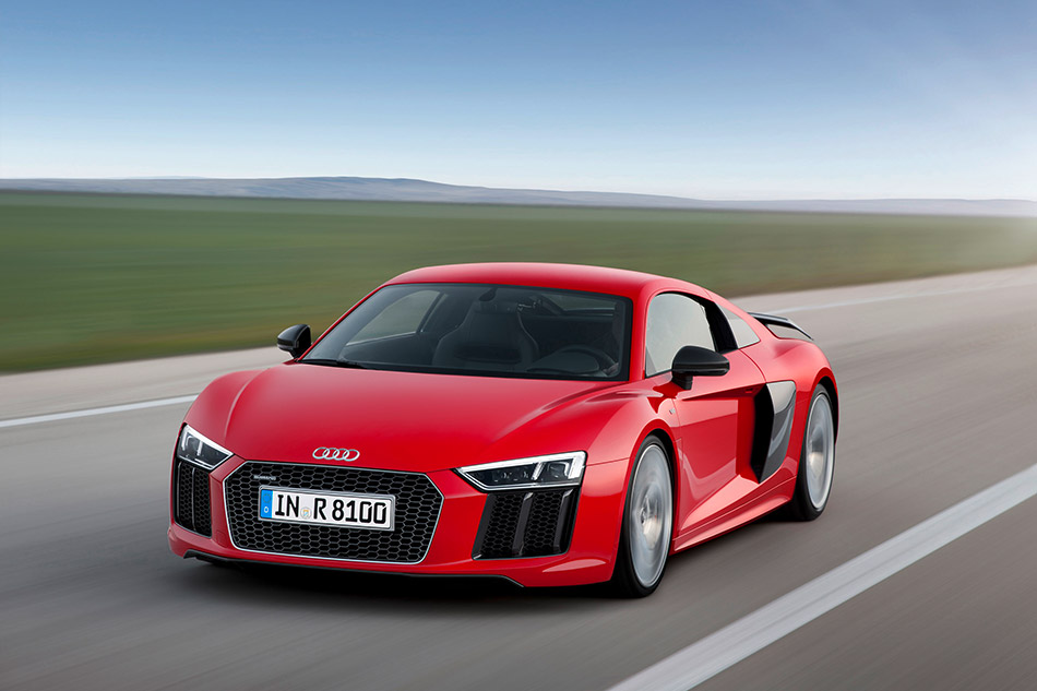 2016 Audi R8 V10 plus Front Angle