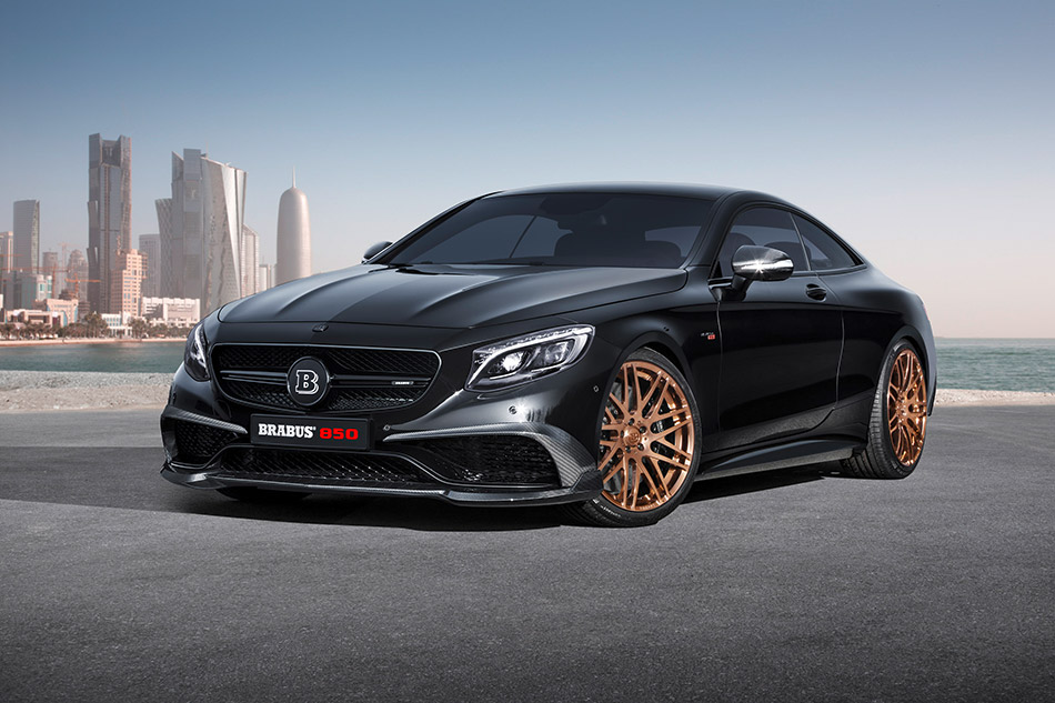 2015 Brabus Mercedes-Benz S63 4Matic Coupe Front Angle