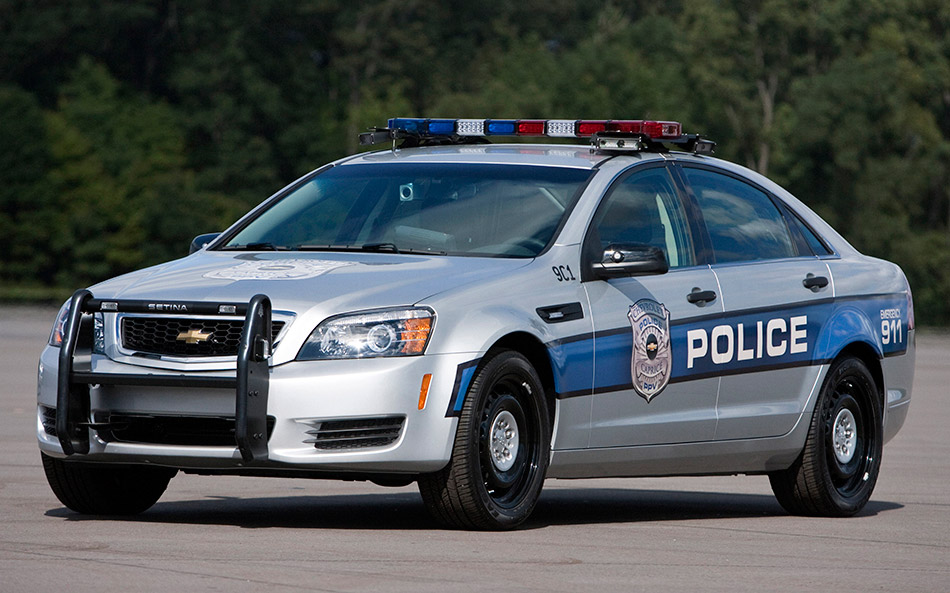 2015 Chevrolet Caprice Police Front Angle