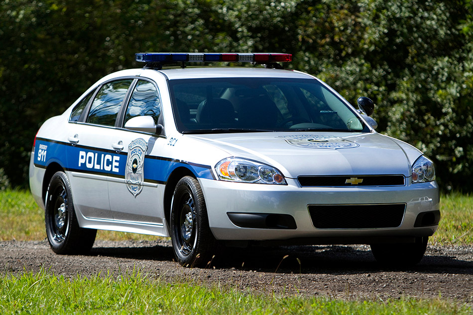 2015 Chevrolet Impala Police Front Angle