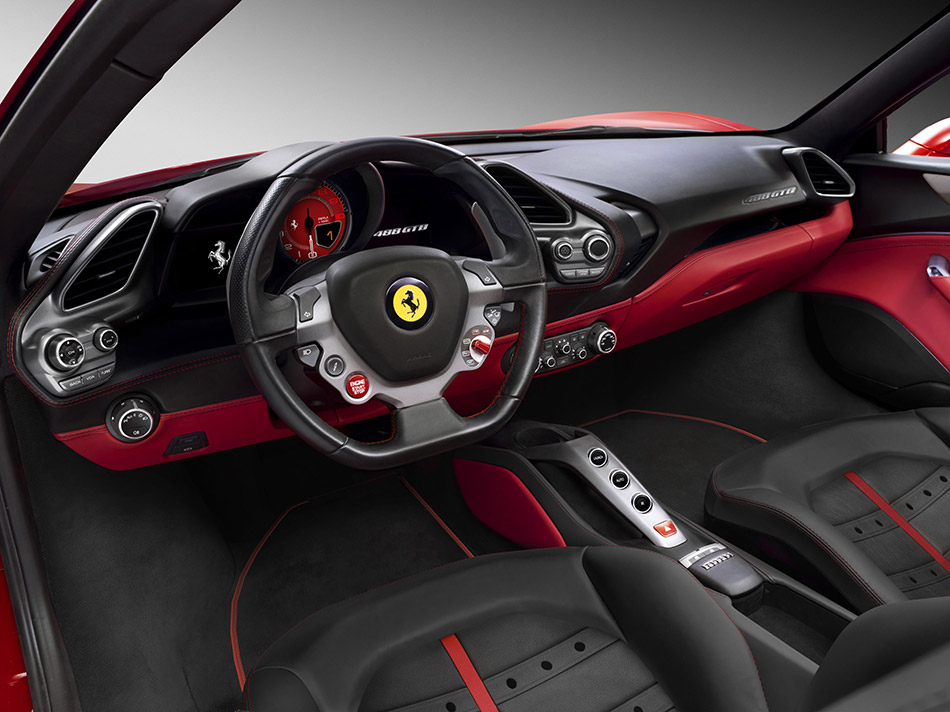 2016 Ferrari 488 GTB Interior