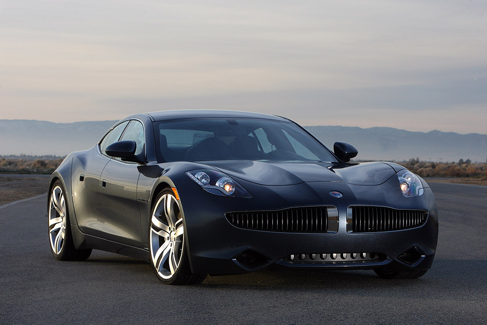 2010 Fisker Karma Plug-in Hybrid Front Angle