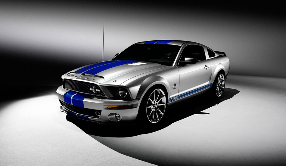 2008 Ford Mustang Shelby GT500KR Front Angle
