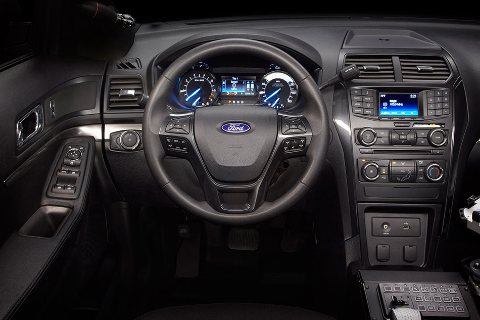 2016 Ford Police Interceptor Utility Interior