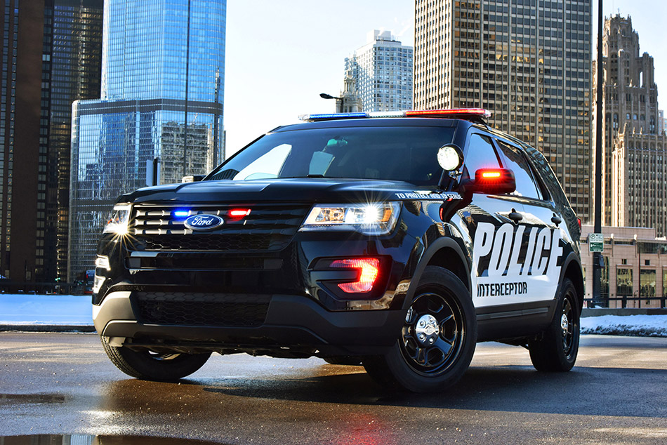 2016 Ford Police Interceptor Utility Front Angle