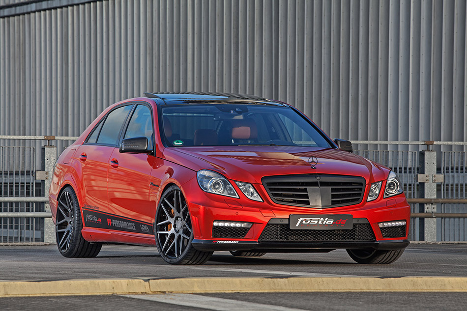 2015 Fostla Mercedes-Benz E63 AMG Front Angle