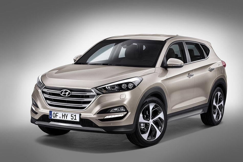 2016 Hyundai Tucson Front Angle