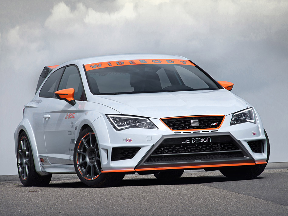 2015 Je Design Seat Leon Cupra Race Front Angle