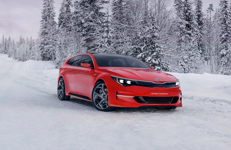 2015 Kia Sportspace Concept Front Angle