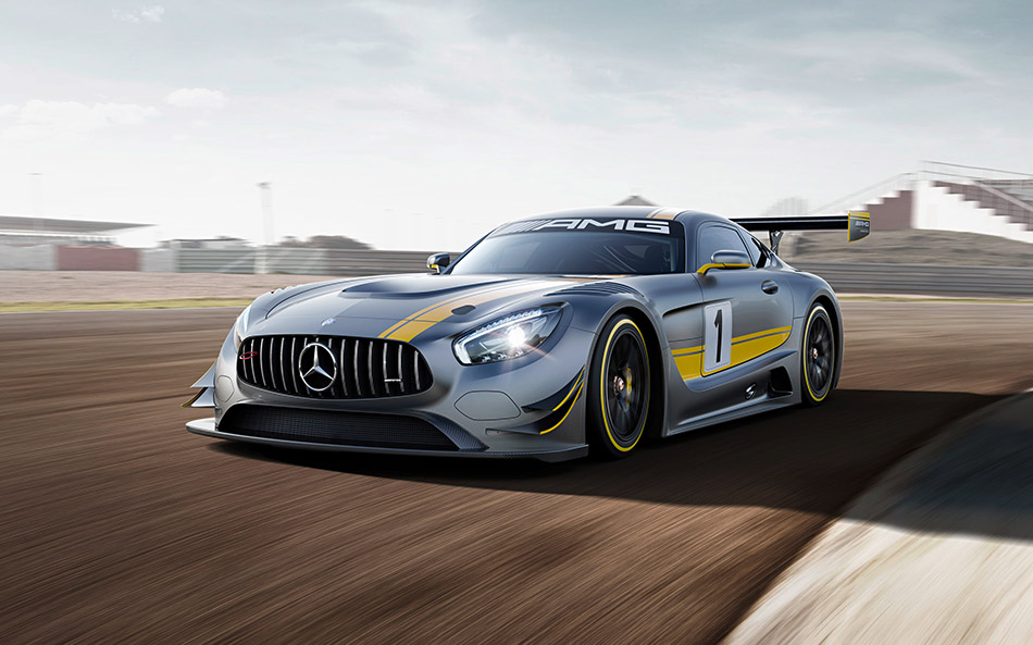 2015 Mercedes-Benz AMG GT3 Front Angle