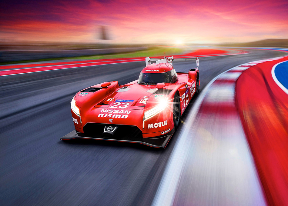 2015 Nissan GT-R LM Nismo Racecar Front Angle