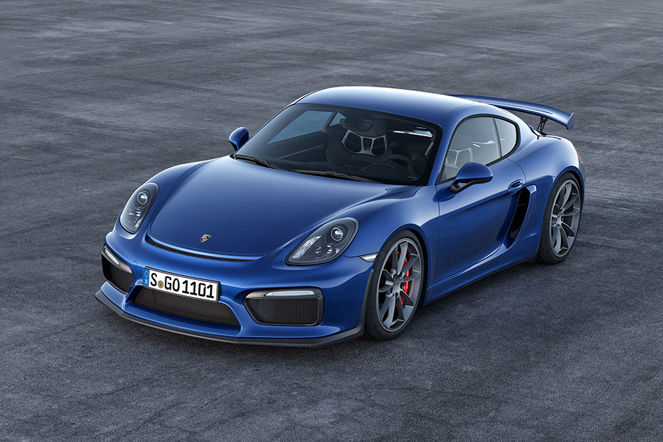 2016 Porsche Cayman GT4 Front Angle