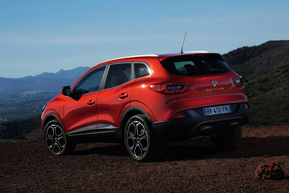 2016 Renault Kadjar Rear Angle