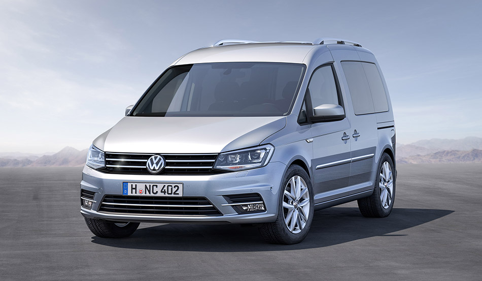 2016 Volkswagen Caddy Front Angle