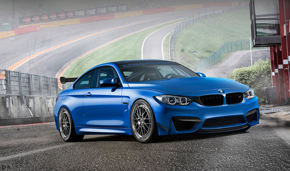 2015 Alpha-N BMW M4 Coupe Front Angle