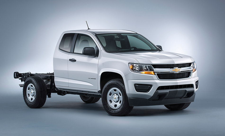 2015 Chevrolet Colorado Box Delete Front Angle