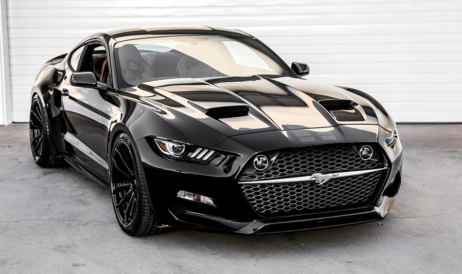 2015 GAS-Fisker Ford Mustang Rocket Front Angle