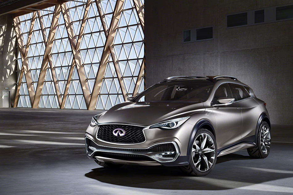 2015 Infiniti QX30 Concept Front Angle