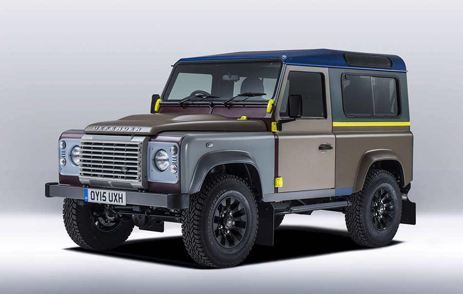 2015 Land Rover Defender Paul Smith Special Edition Front Angle