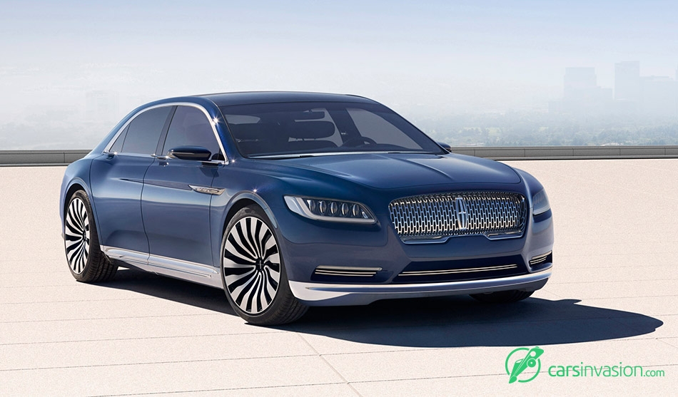 2015 Lincoln Continental Concept Front Angle