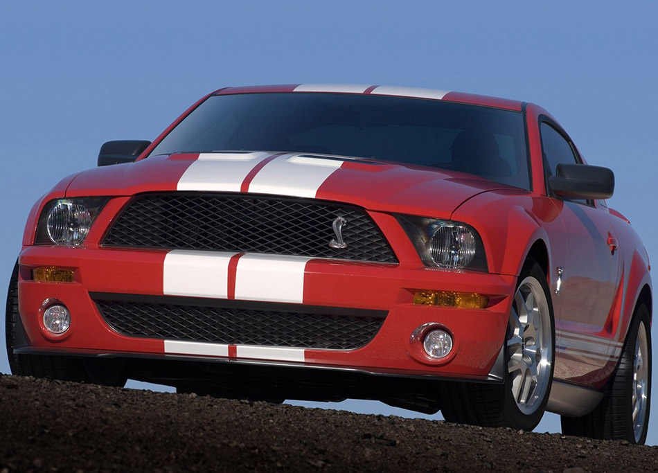 2007 Shelby Ford Mustang GT500 Front Angle