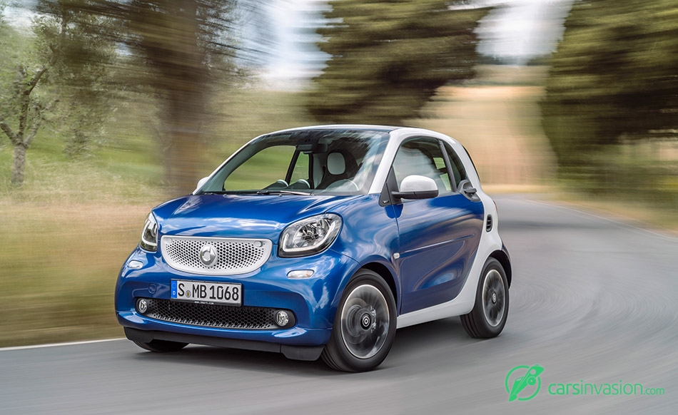 2016 Smart ForTwo Front Angle