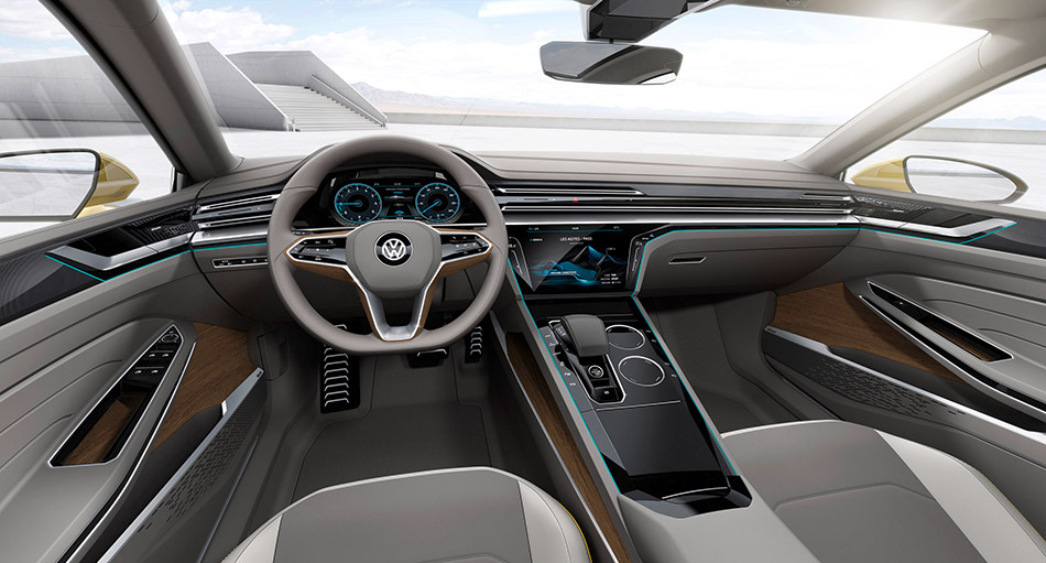 2015 Volkswagen Sport Coupe GTE Concept Interior