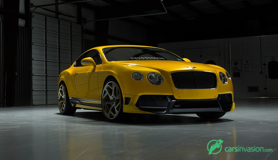 2015 Vorsteiner Bentley Continental GT BR10RS Front Angle