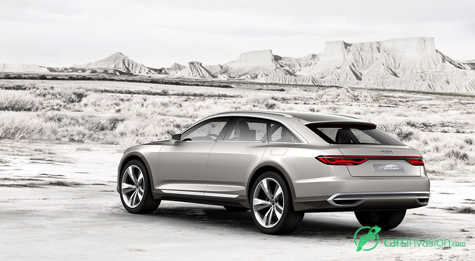 2015 Audi Prologue Allroad Concept Rear Angle