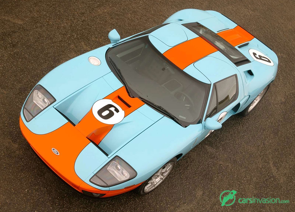 2006 Ford GT Heritage Limited-Edition Front Angle