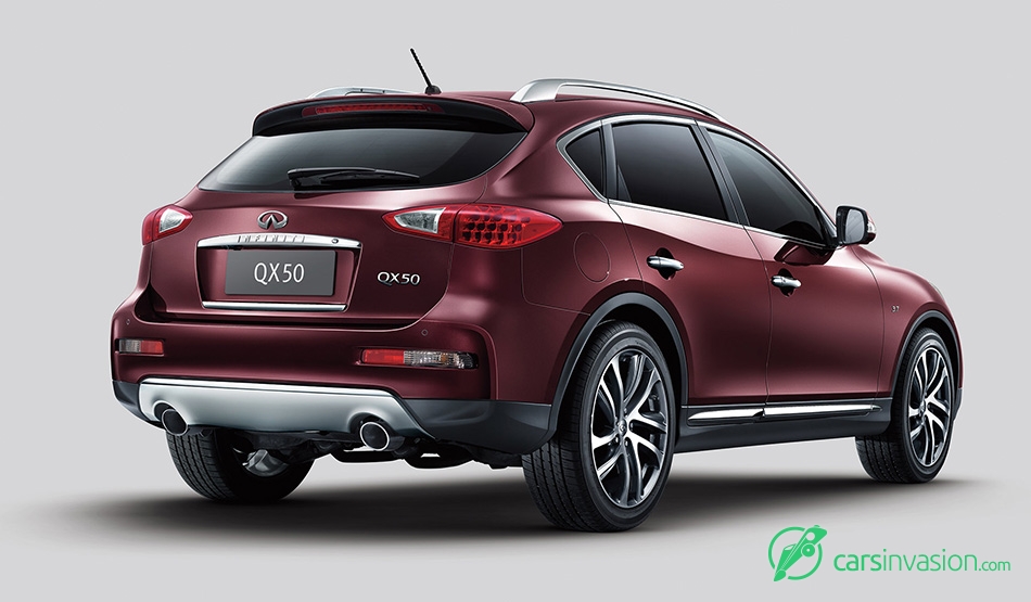 2016 Infiniti QX50 Rear Angle