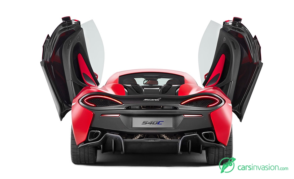 2016 McLaren 540C Coupe Rear