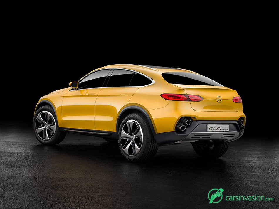 2015 Mercedes-Benz GLC Coupe Concept Rear Angle