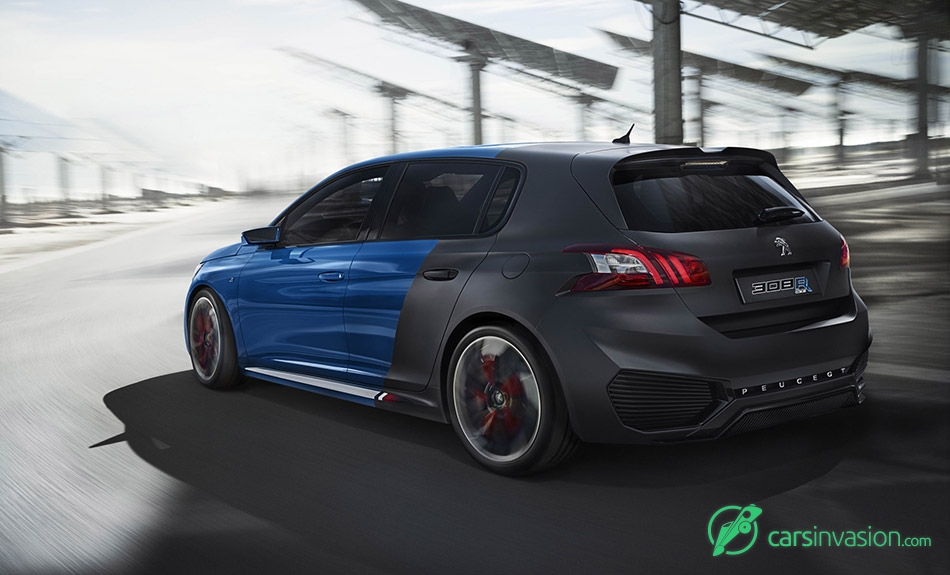 2015 Peugeot 308 R HYbrid Concept Rear Angle