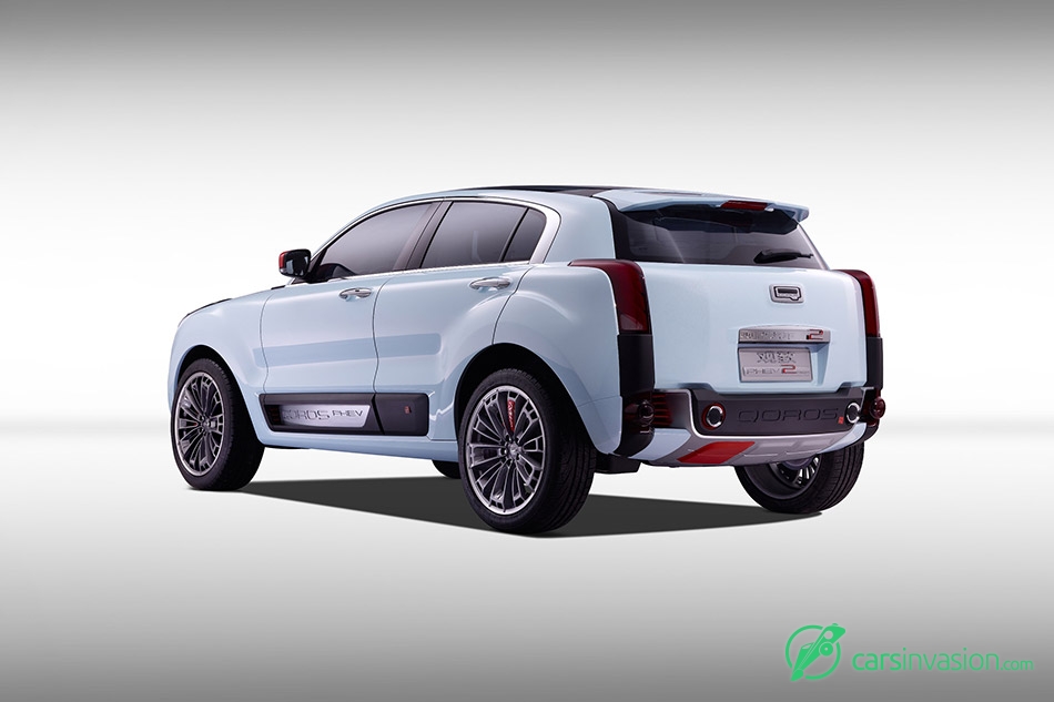 2015 Qoros 2 SUV PHEV Concept Rear Angle