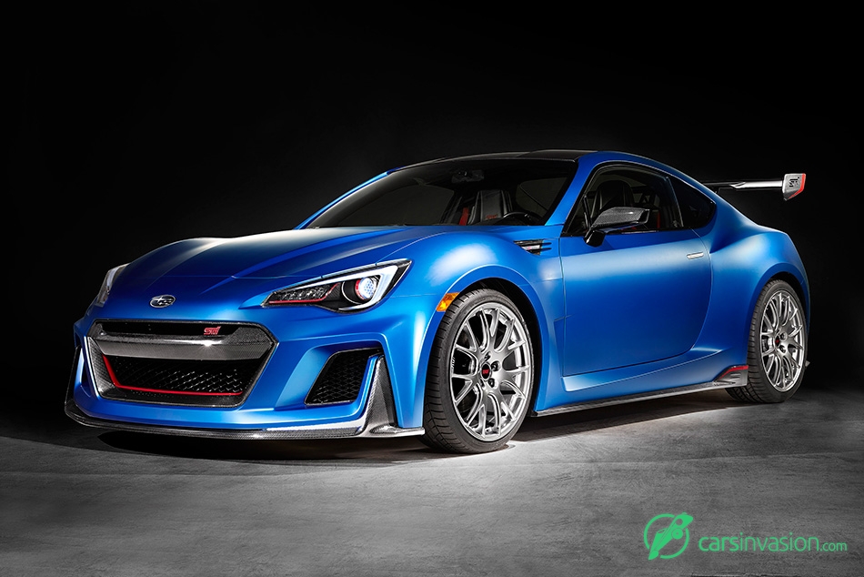 2015 Subaru BRZ STI Performance Concept Front Angle