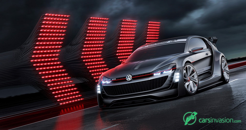 2015 Volkswagen GTI Supersport Vision Gran Turismo Concept Front Angle