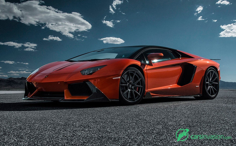 2015 Vorsteiner Lamborghini Aventador Zaragoza Front Angle