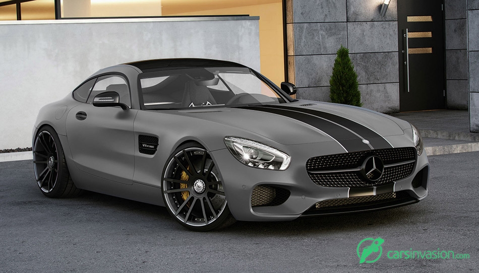 2015 Wheelsandmore Mercedes-AMG GT S Coupe Front Angle