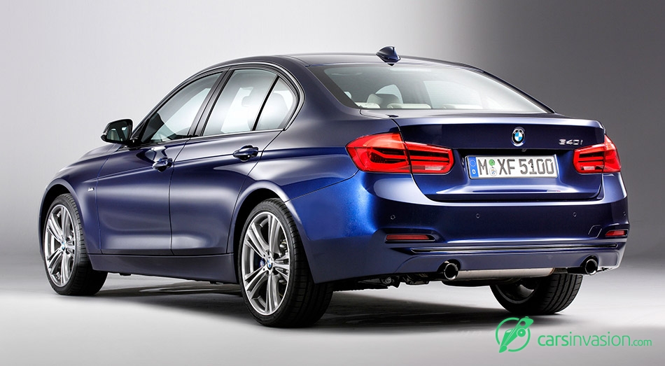 2016 BMW 3-Series Rear Angle