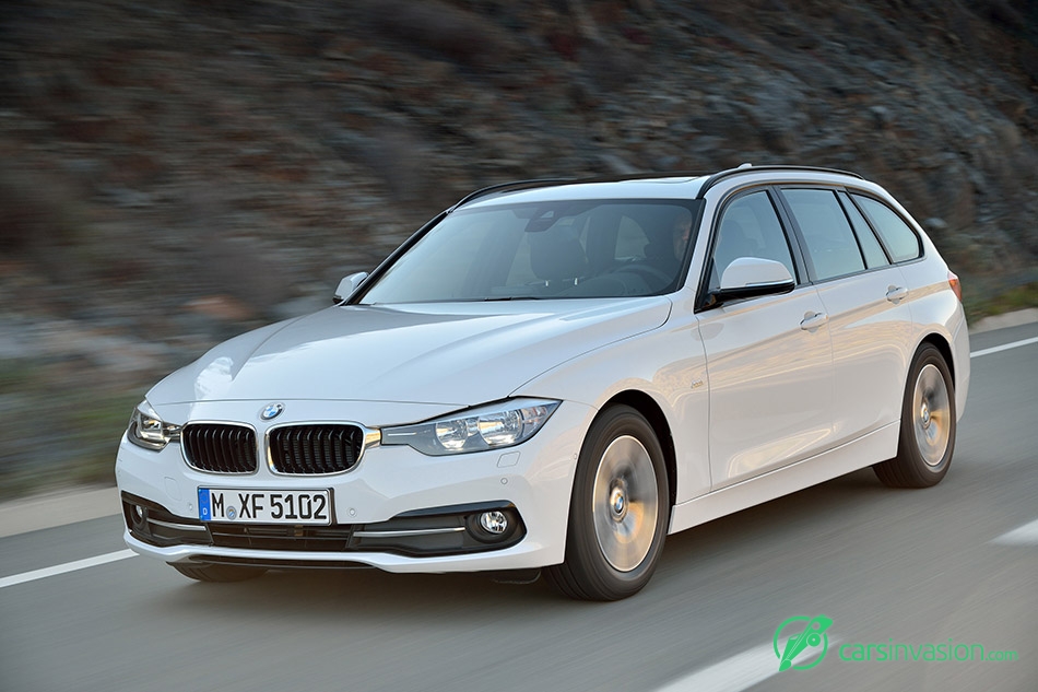 2016 BMW 3-Series Touring Front Angle
